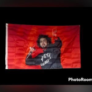 Jcole Orange Flag 3x5 Feet Brand New Rappers College Dorm Student Music New
